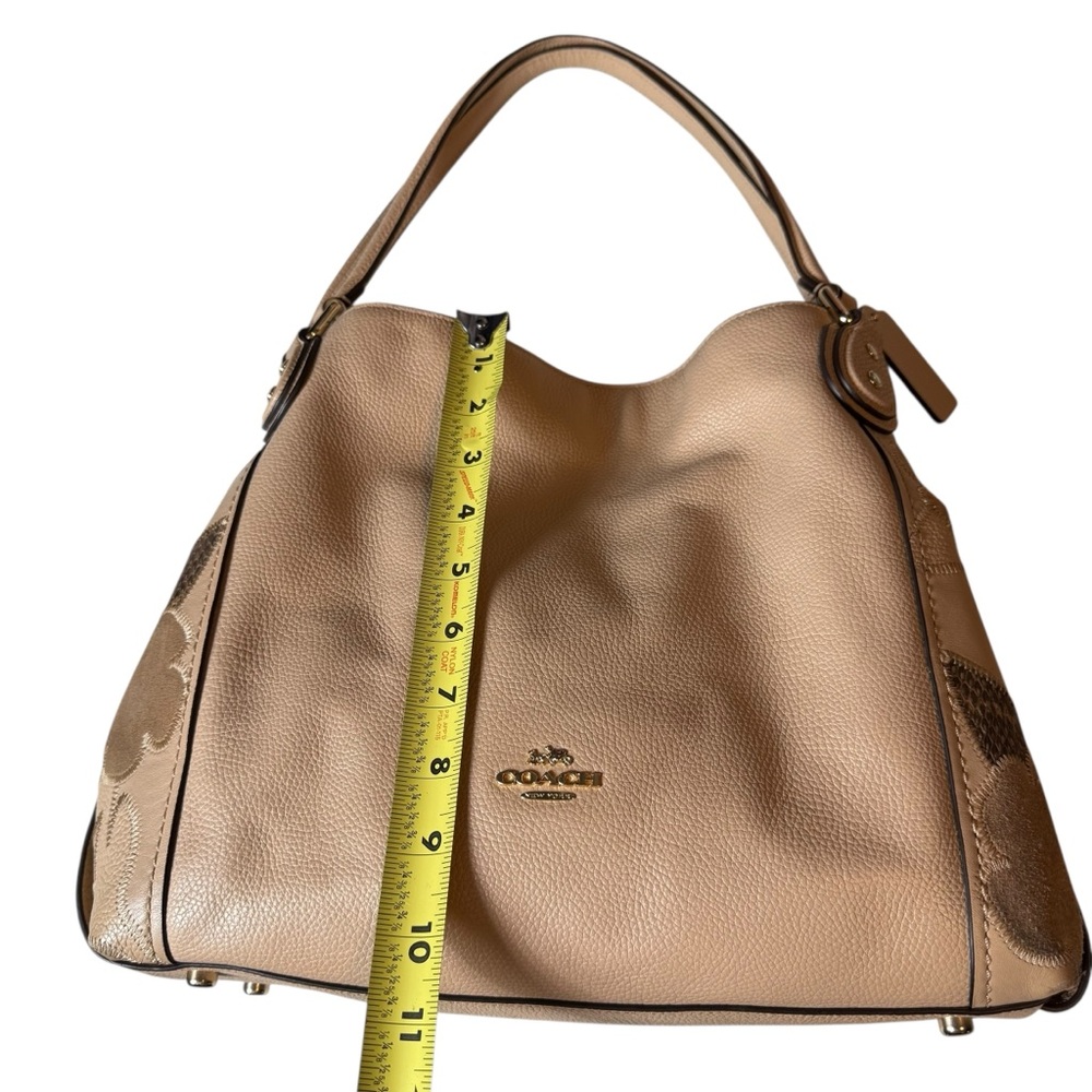 COACH EDIE PATCHWORK TEA ROSE SHOULDER BAG NO-L1792-24966 COACH LEGACY H… - Picture 3 of 16